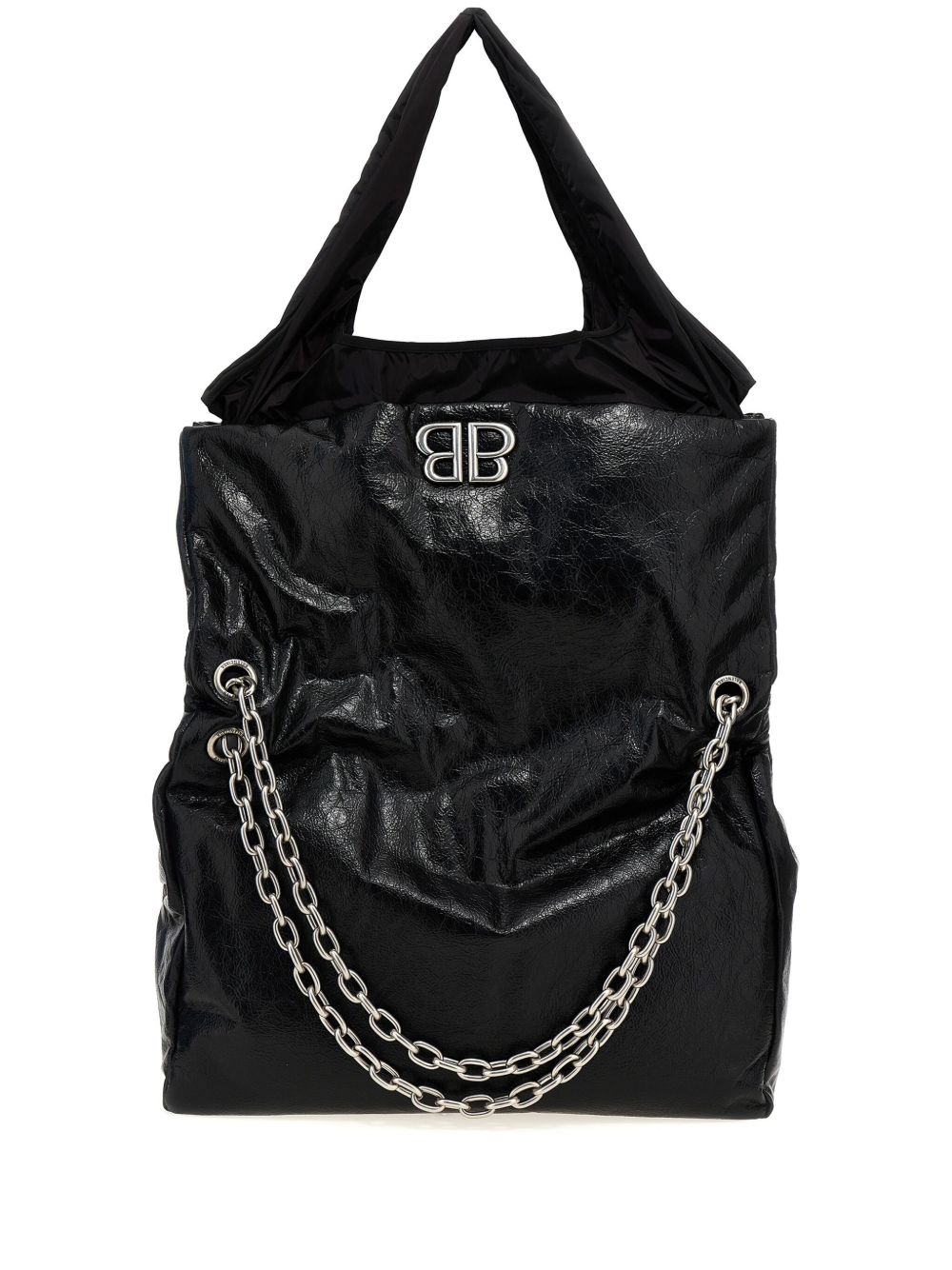 Balenciaga Monaco 大号手提包 - 黑色