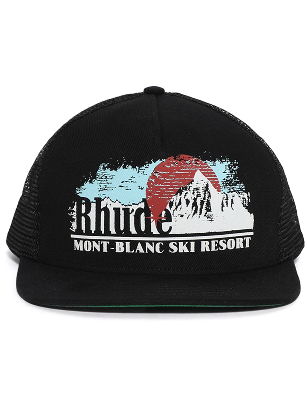 RHUDE 图案标记棒球帽 - 黑色