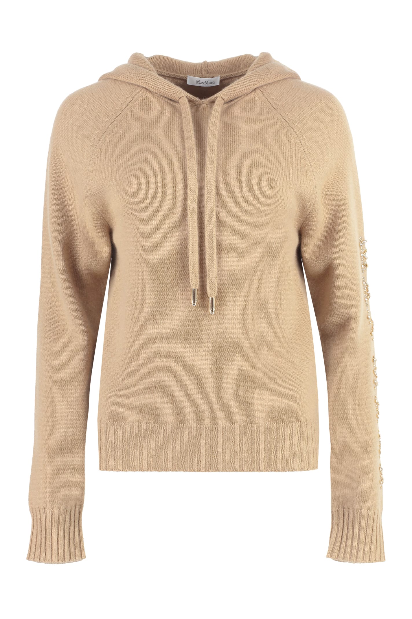 Max Mara 菠萝针织连帽卫衣