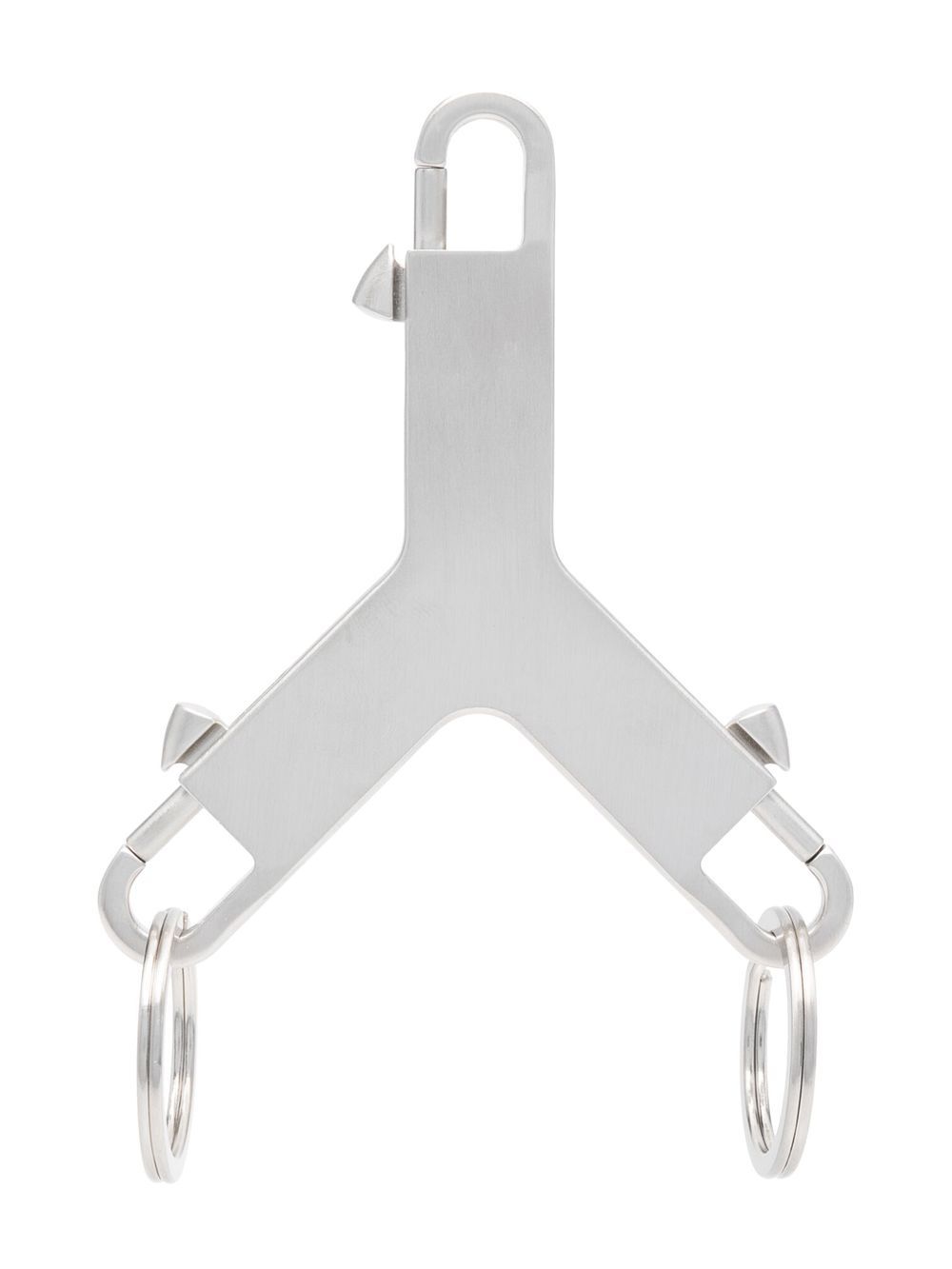 Rick Owens Cerberus 钥匙扣 - 银色