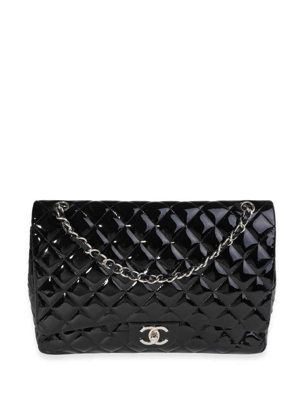 CHANEL Pre-Owned Double Flap 单肩包（2011年典藏款） - 黑色