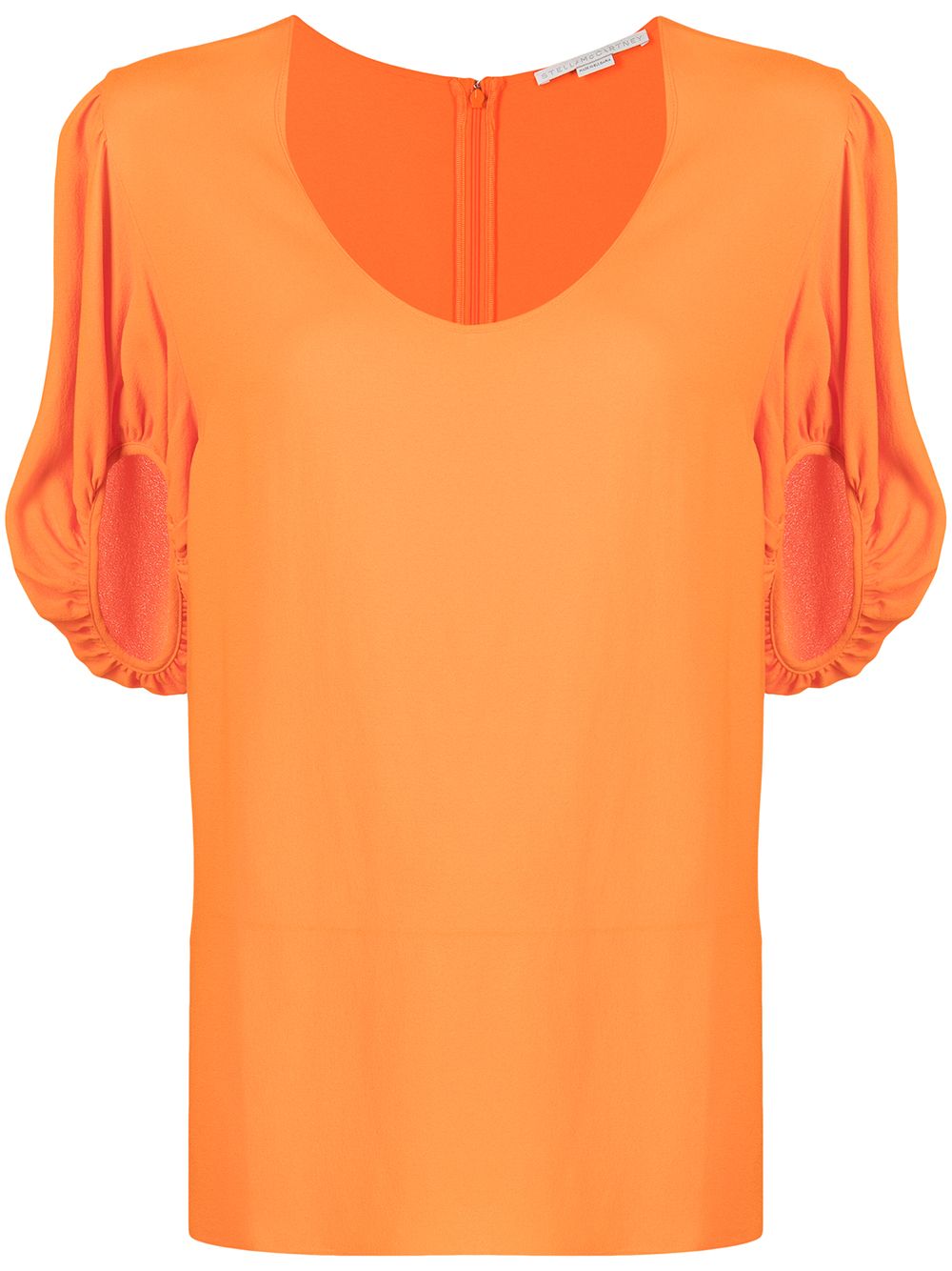Stella McCartney 斯特拉·麦卡特尼 泡泡袖上衣 - 橘色