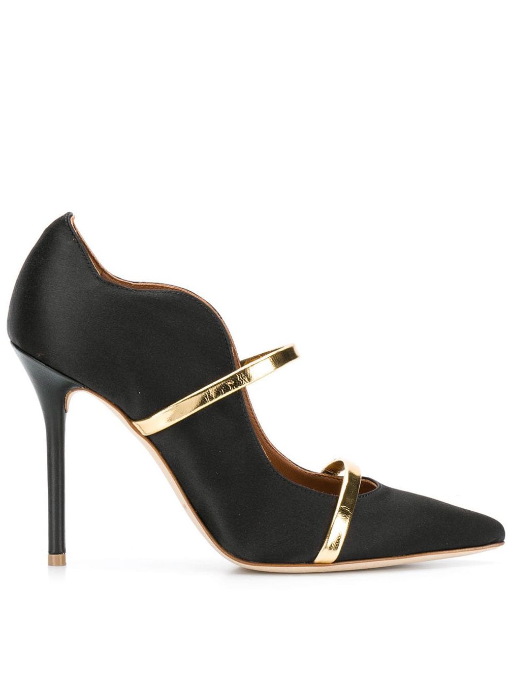 Malone Souliers Maureen高跟鞋 - 黑色