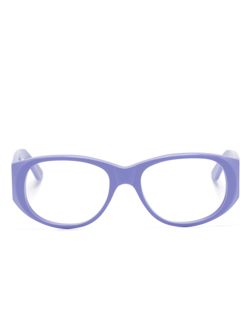 Marni Eyewear Orinoco River 长方形镜框眼镜 - 紫色