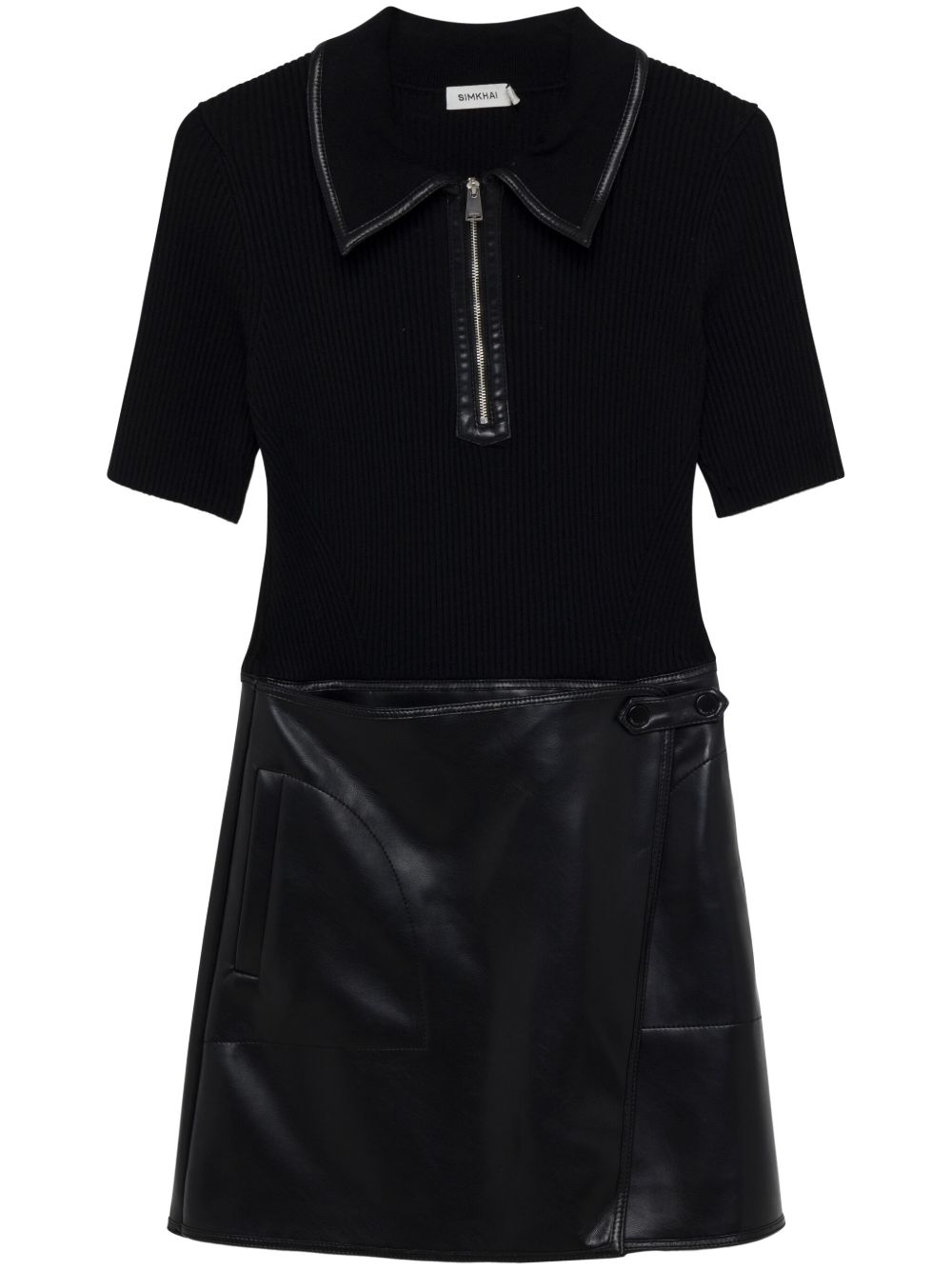 Simkhai Ettalyn dress - 黑色