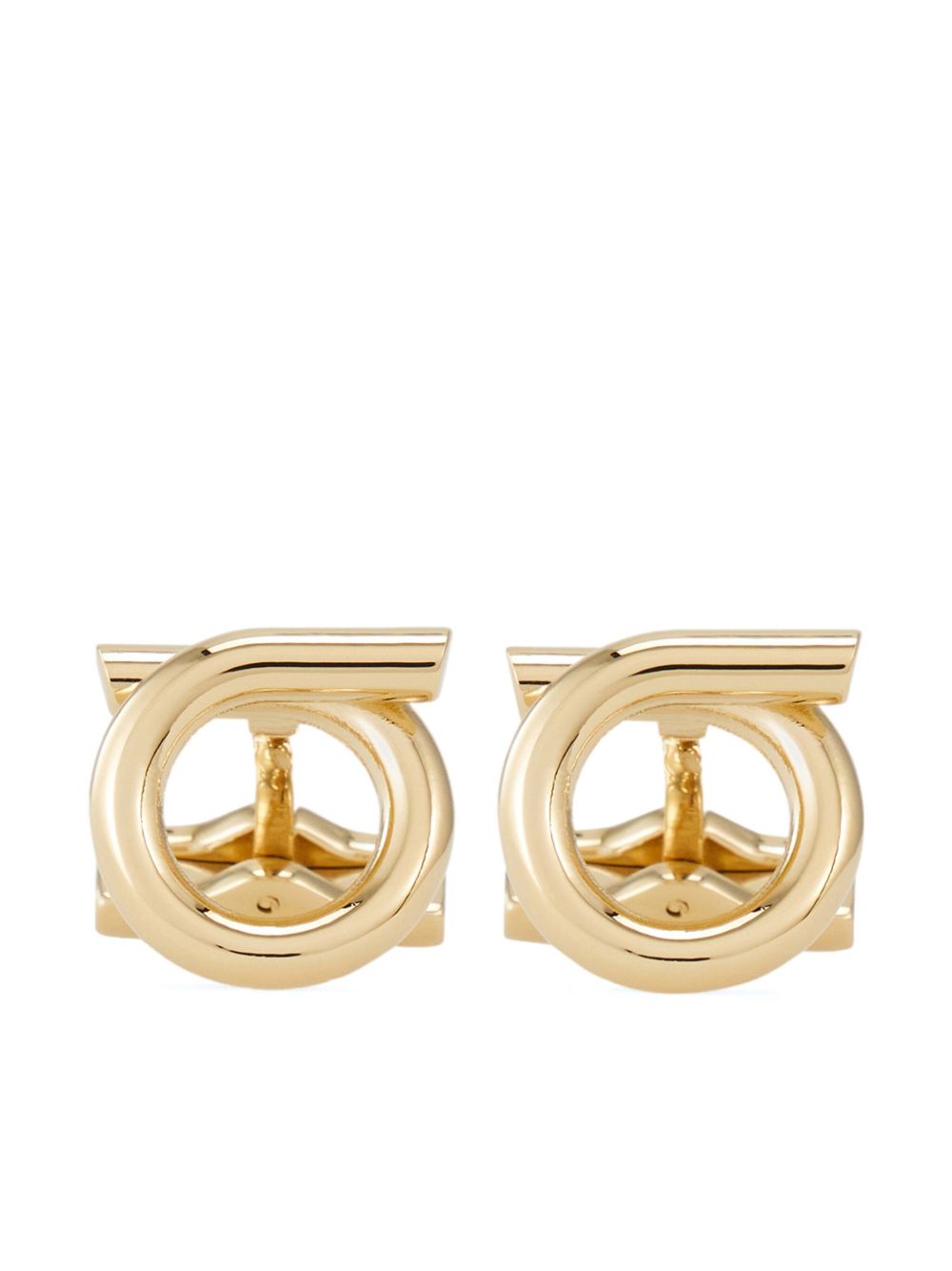 Ferragamo Gancini 袖扣 - 金色