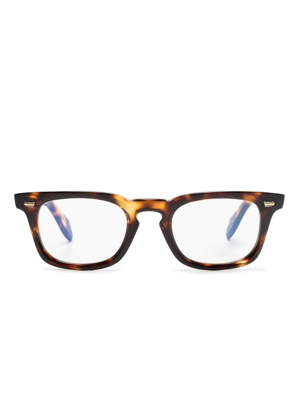Cutler & Gross 1406方框眼镜 - 褐色