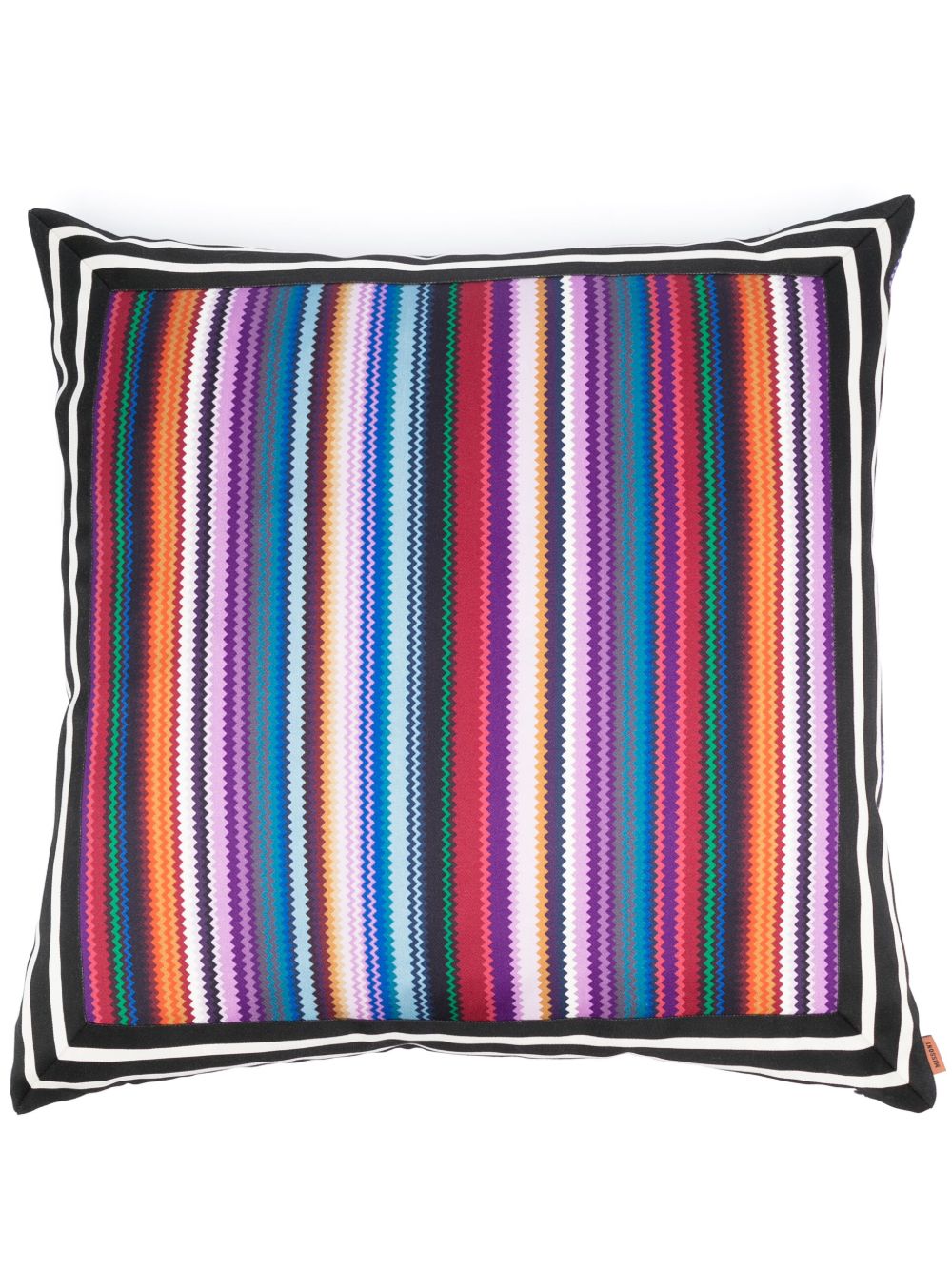 Missoni Home Z字形印花羽绒抱枕 - 蓝色