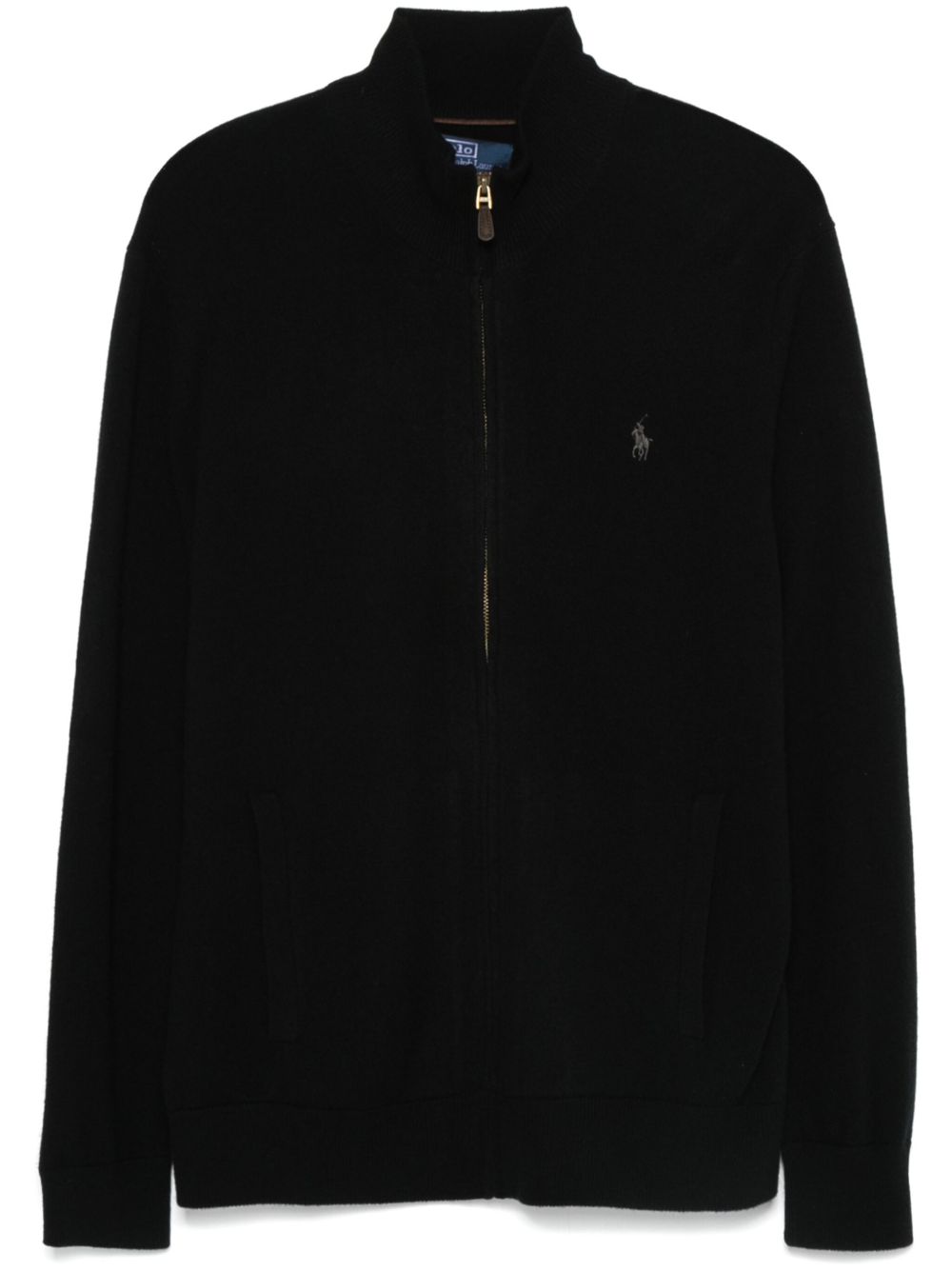 Polo Ralph Lauren Polo-Pony 图案开衫 - 黑色