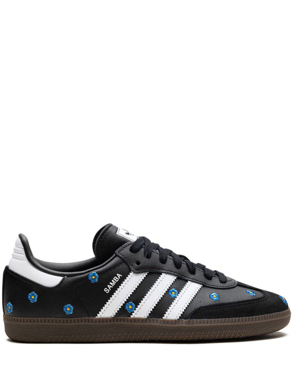 adidas Samba OG Light Blue Floral 运动鞋 - 黑色