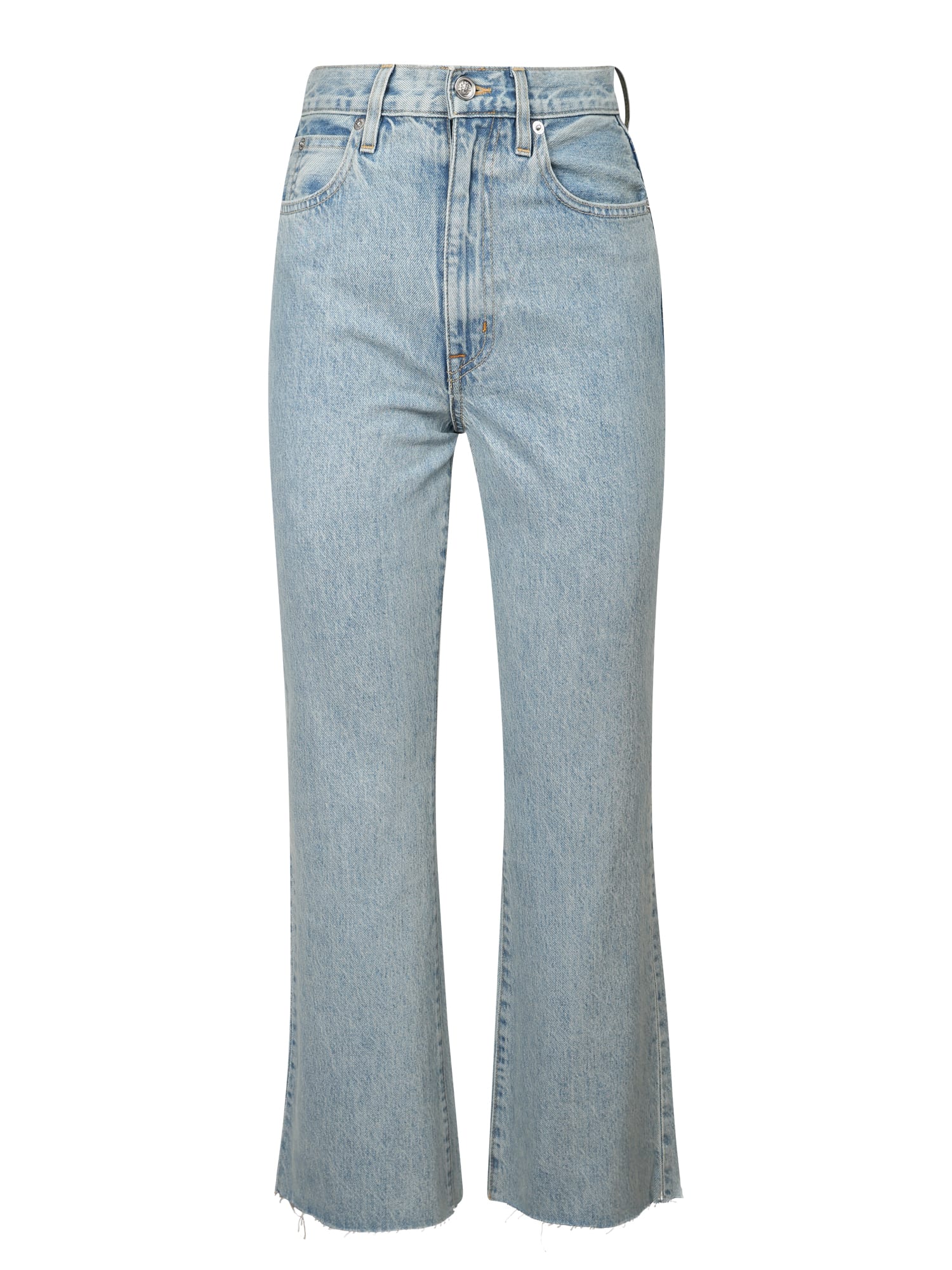 SLVRLAKE Flared Crop Jeans Frankie