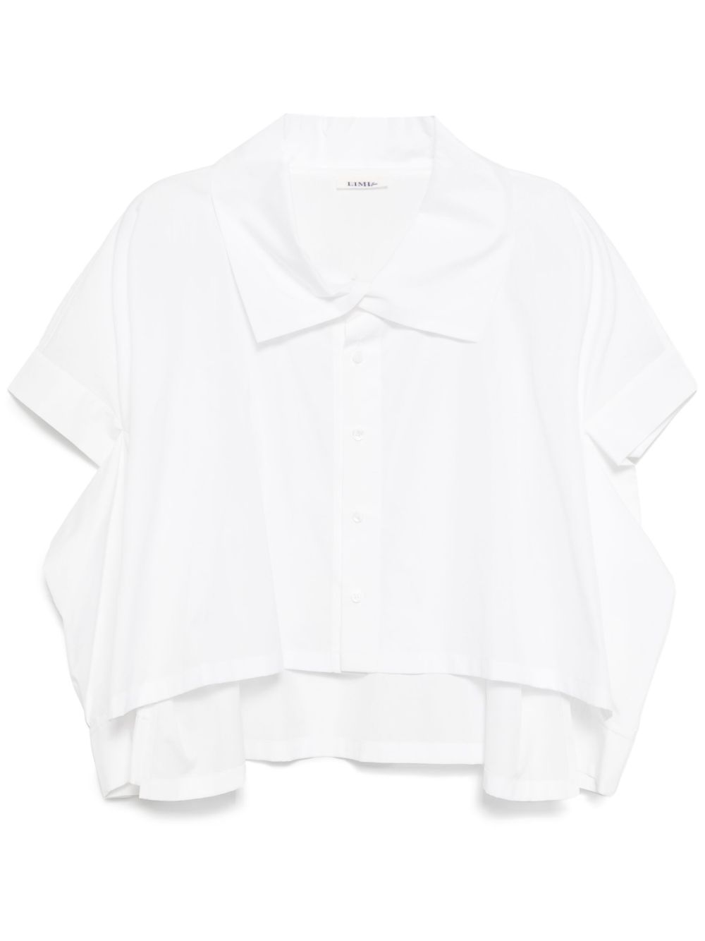 Yohji Yamamoto 经典棉衬衫 - 白色