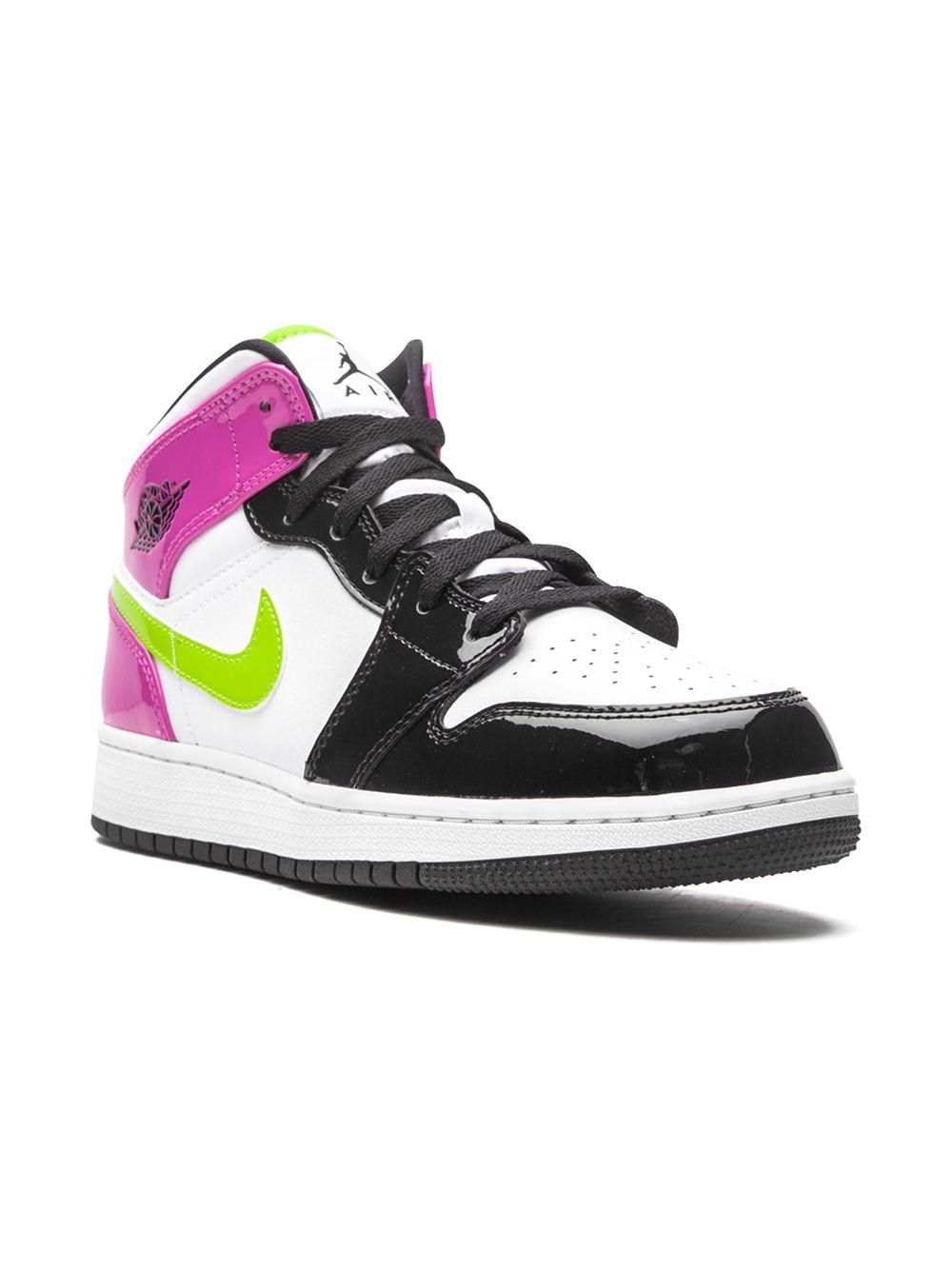 Jordan Kids Jordan 1 Mid 板鞋 - 白色