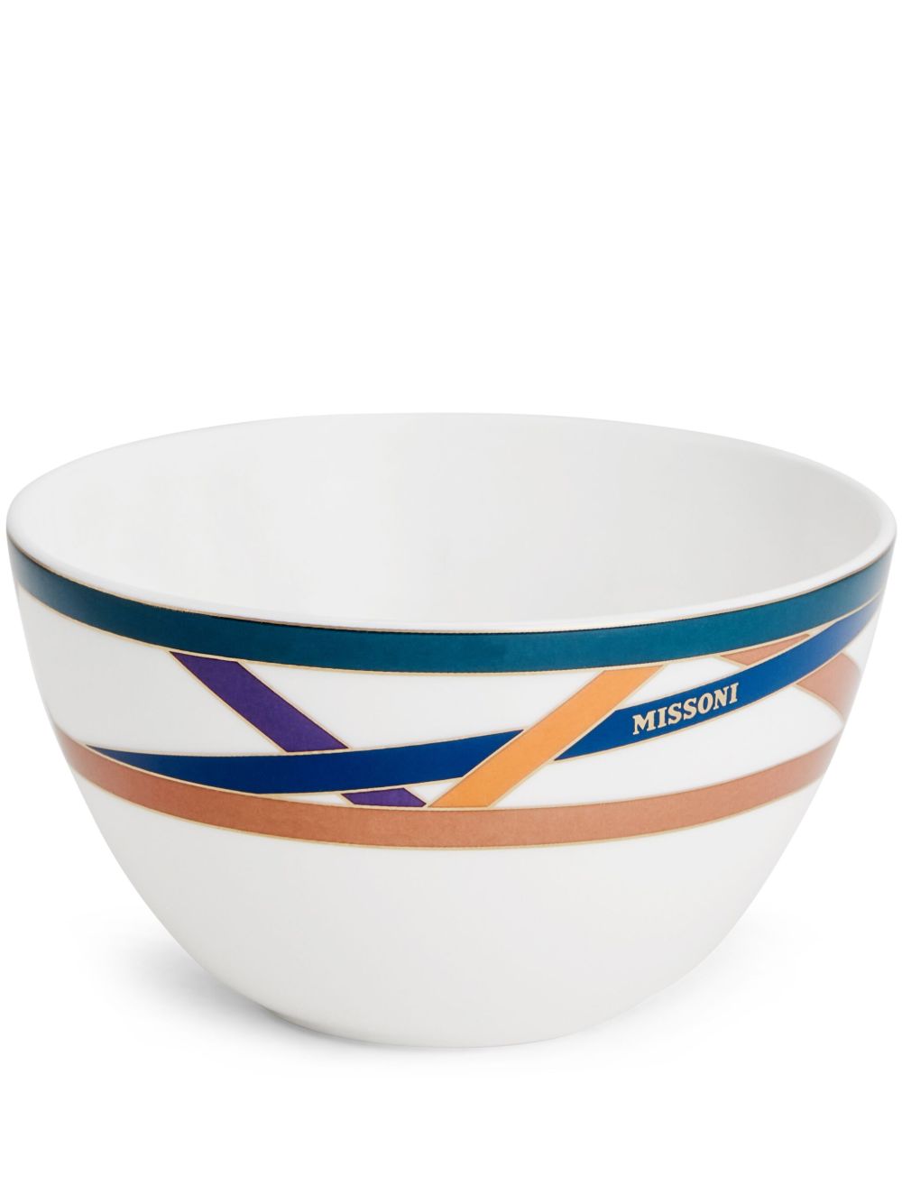 Missoni Home Nastri 汤盘 - 白色