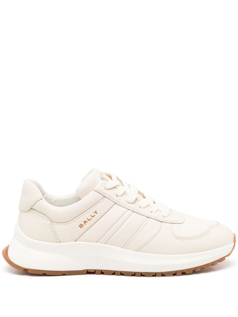 Bally Outline 皮质运动鞋 - 中性色
