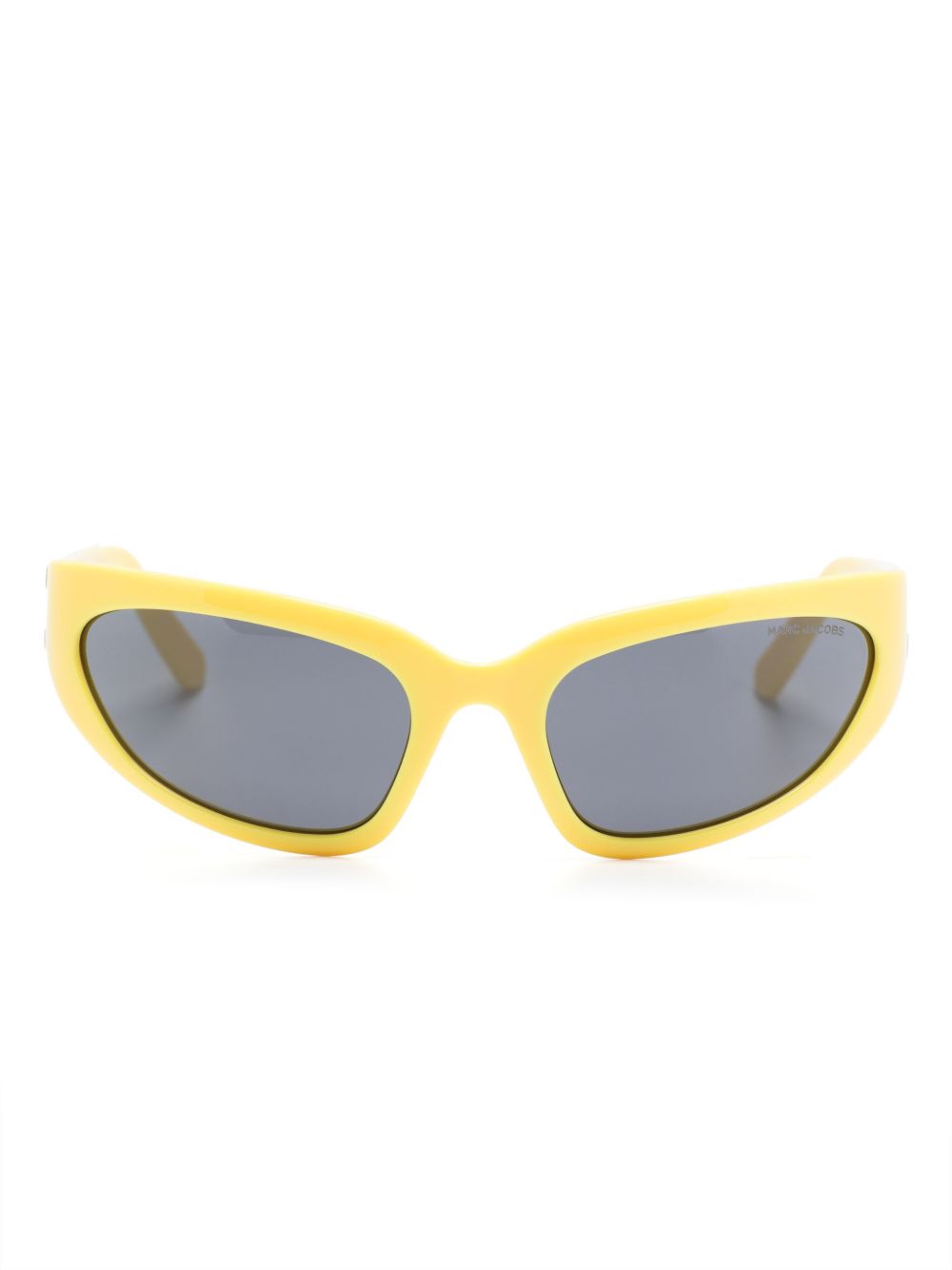 Marc Jacobs Eyewear 738/S 机车风太阳眼镜 - 黄色