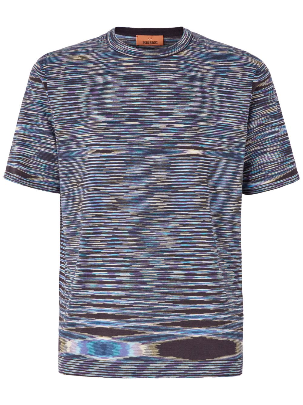 Missoni Slub 棉T恤 - 蓝色