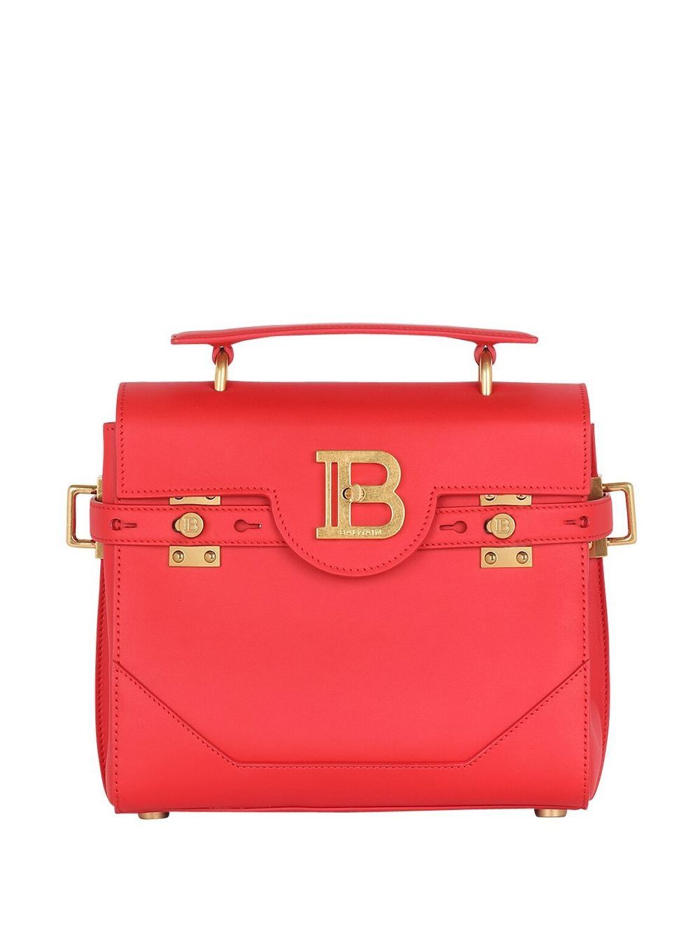 Balmain B-Buzz 23 手提包 - 红色