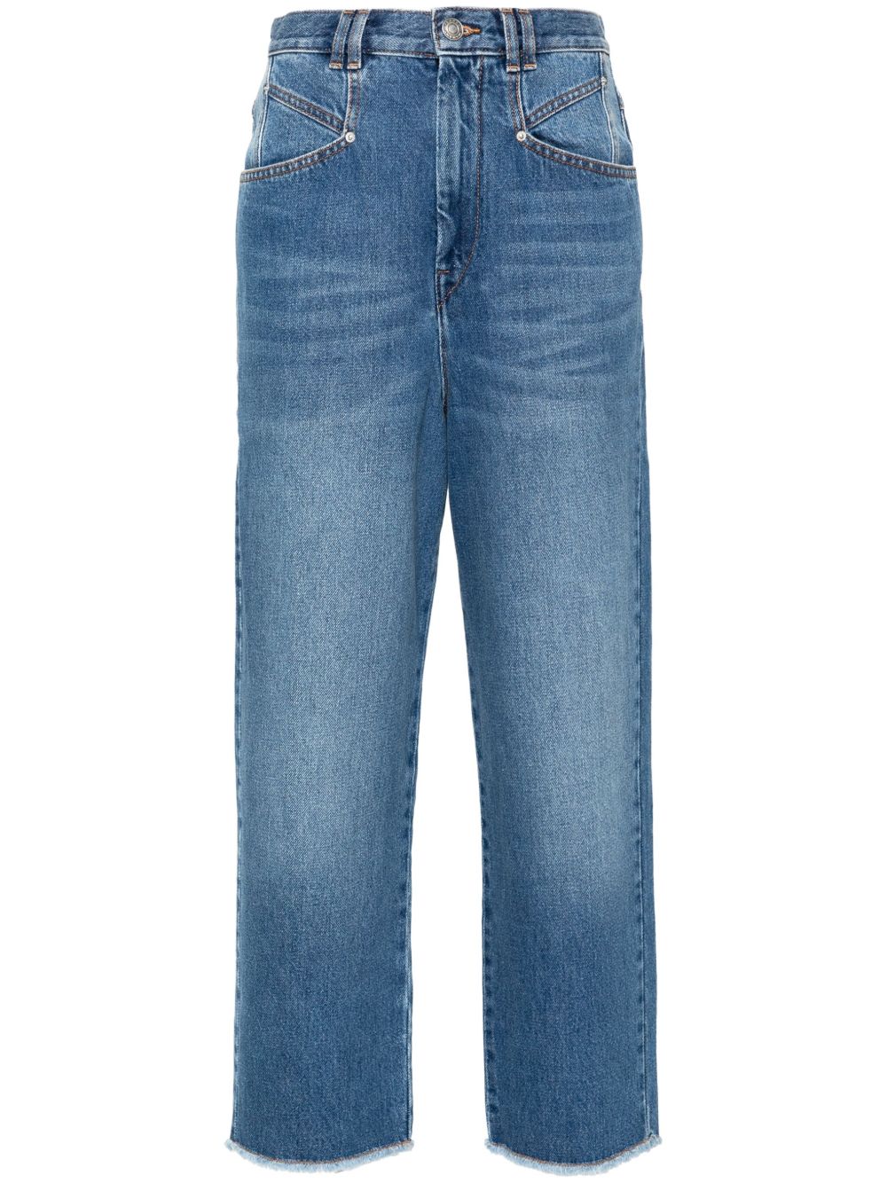 ISABEL MARANT Dilali 牛仔裤 - 蓝色