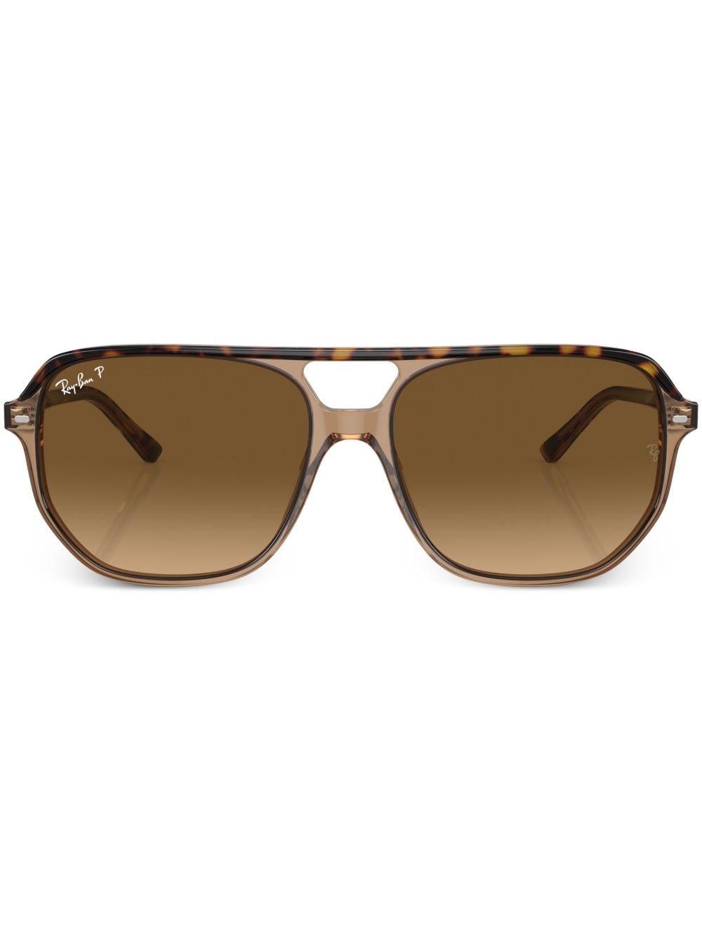 Ray-Ban Bill 超大框太阳眼镜 - 绿色