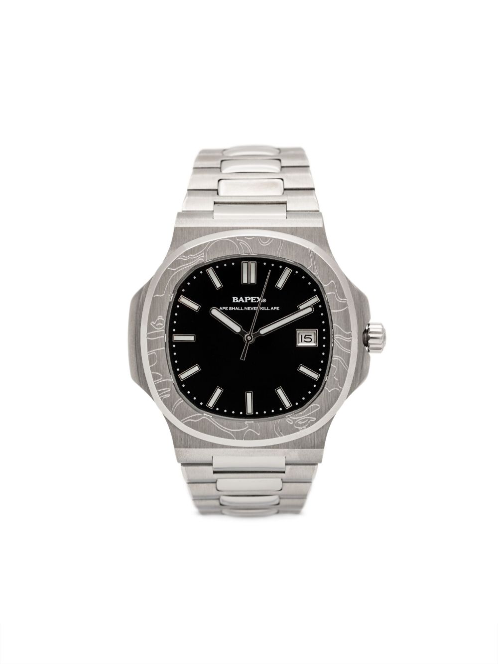 A BATHING APE® Type 10 BAPEX 腕表 - 银色