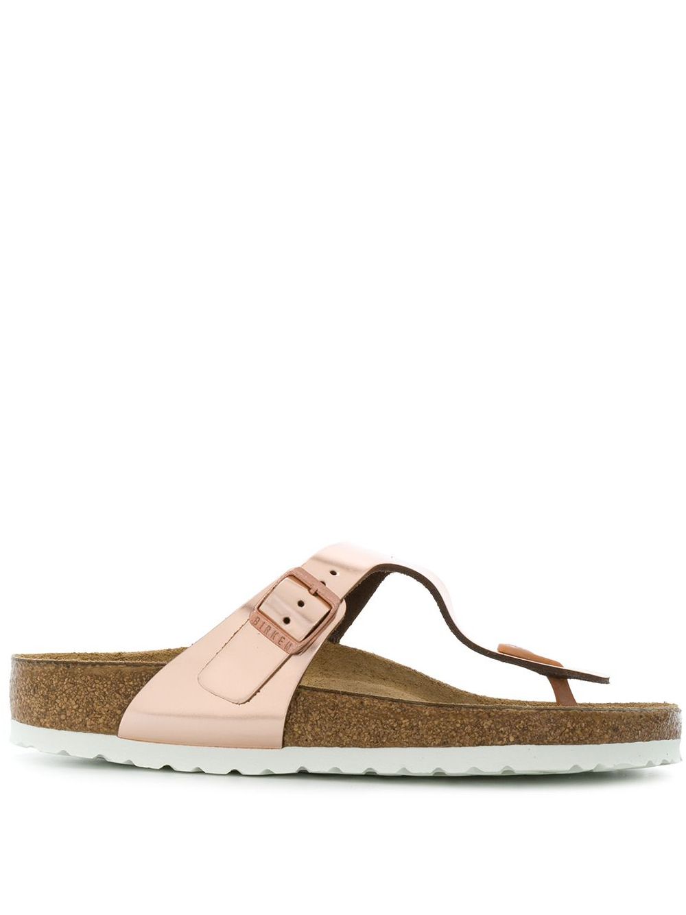 Birkenstock metallic sandals - 金属色