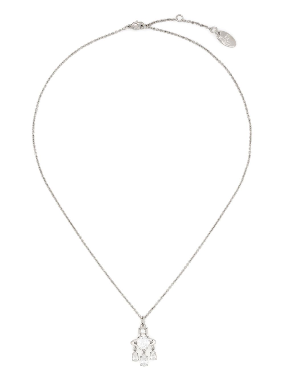 Vivienne Westwood Joaquina 吊饰项链 - 银色