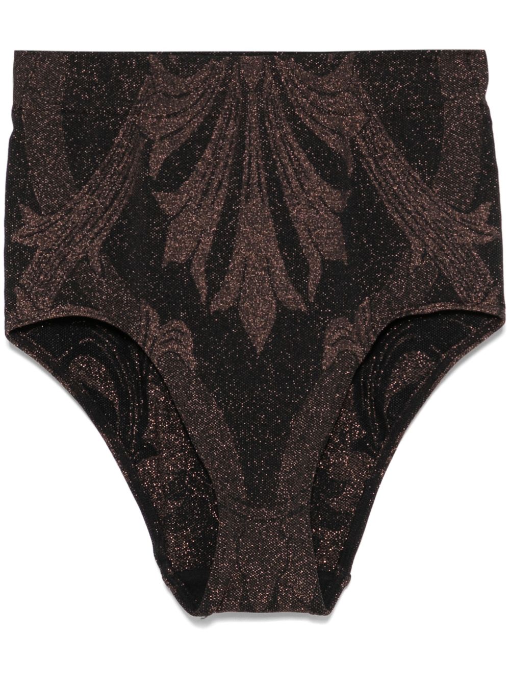Wolford x ETRO patterned-jacquard shorts - 黑色