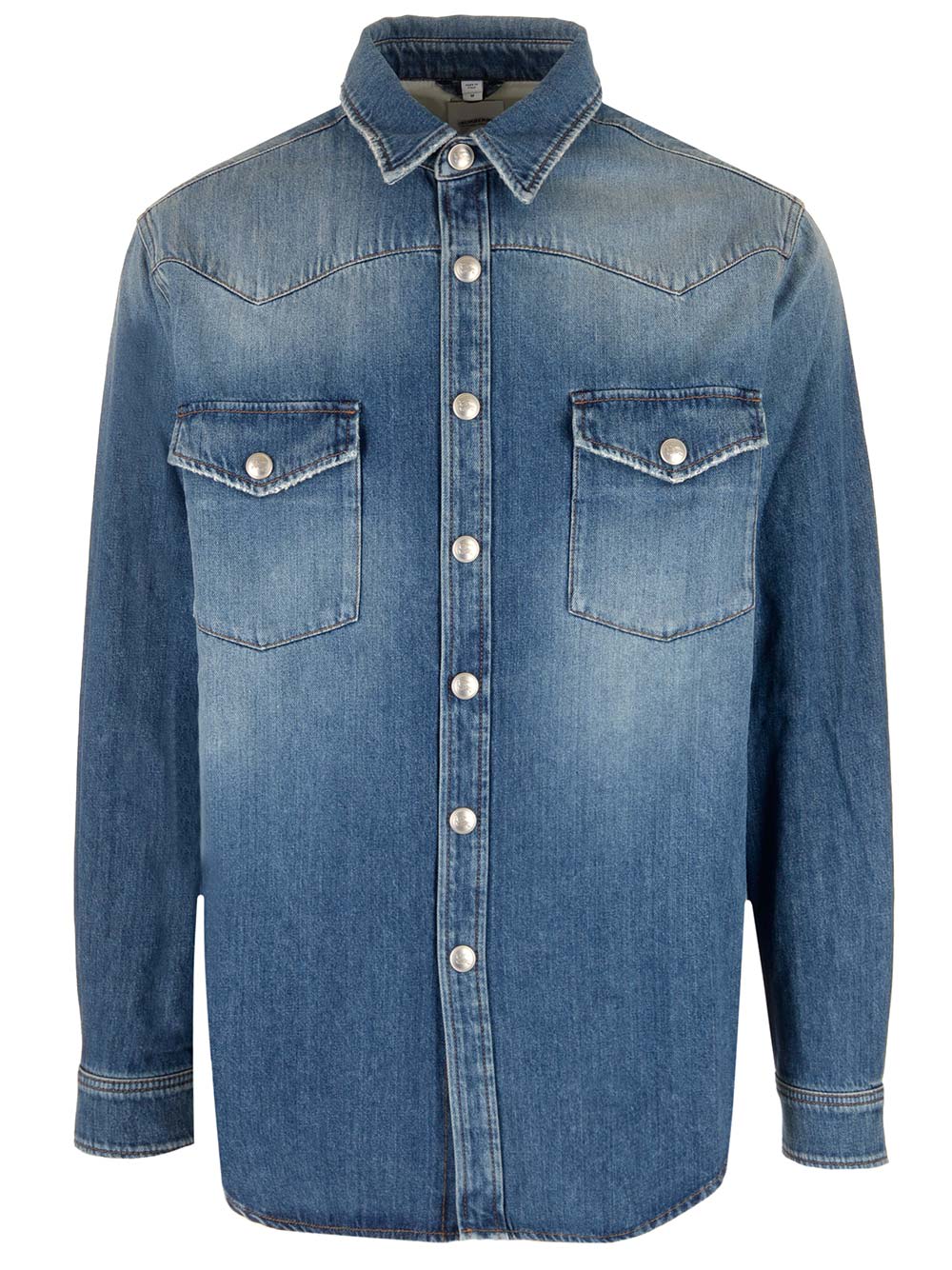Burberry Denim Shirt With Pockets