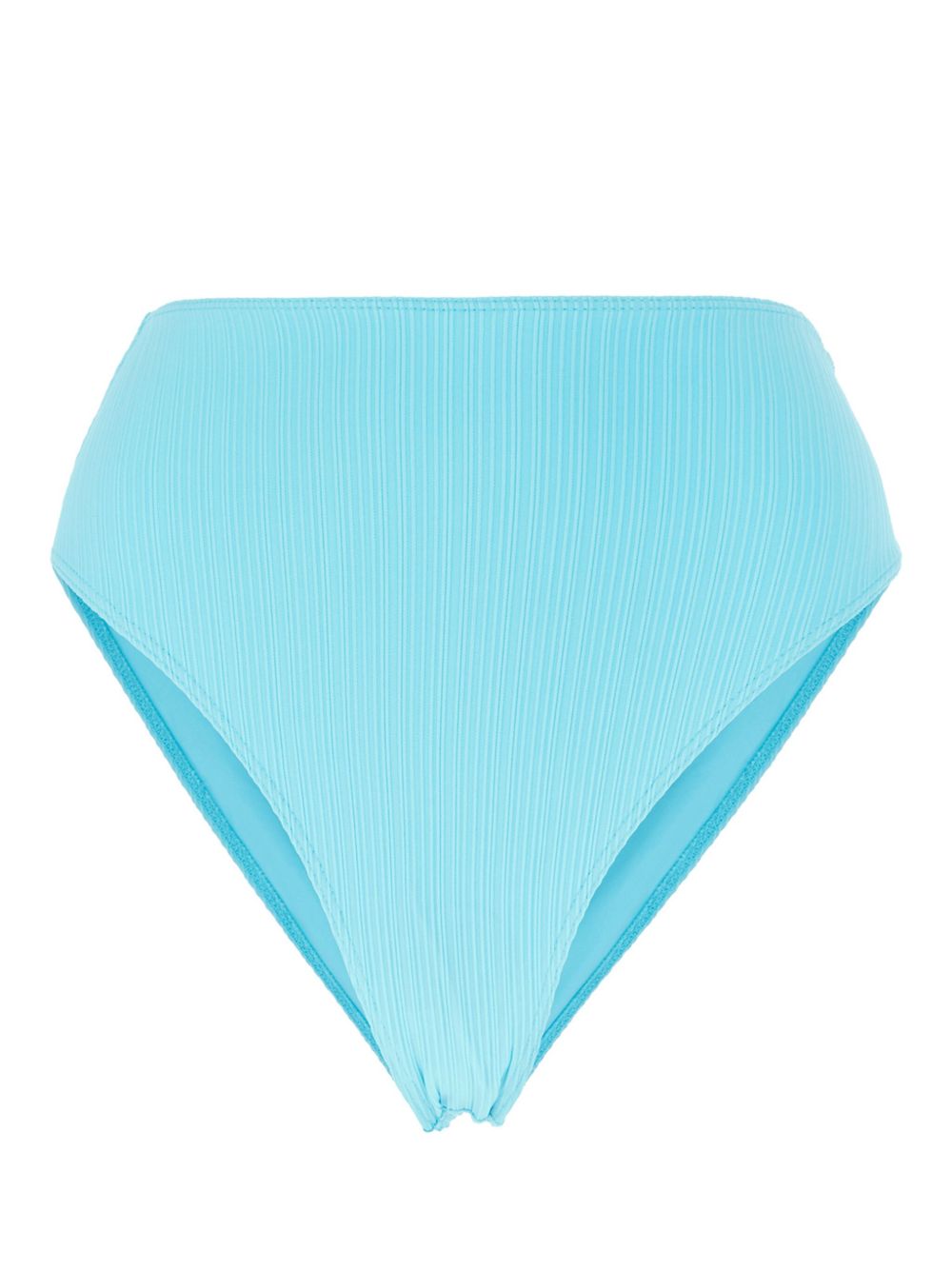 Frankies Bikinis 细褶效果比基尼三角裤 - 蓝色