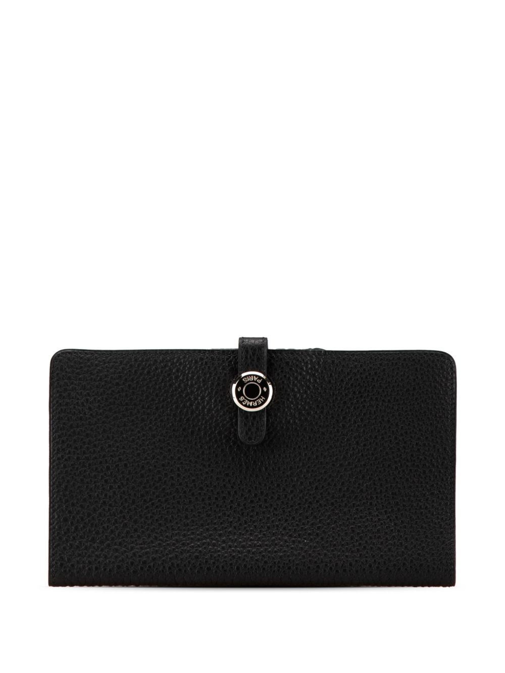 Hermès Pre-Owned Togo Dogon Wallet 长款钱包（2000年典藏款） - 黑色