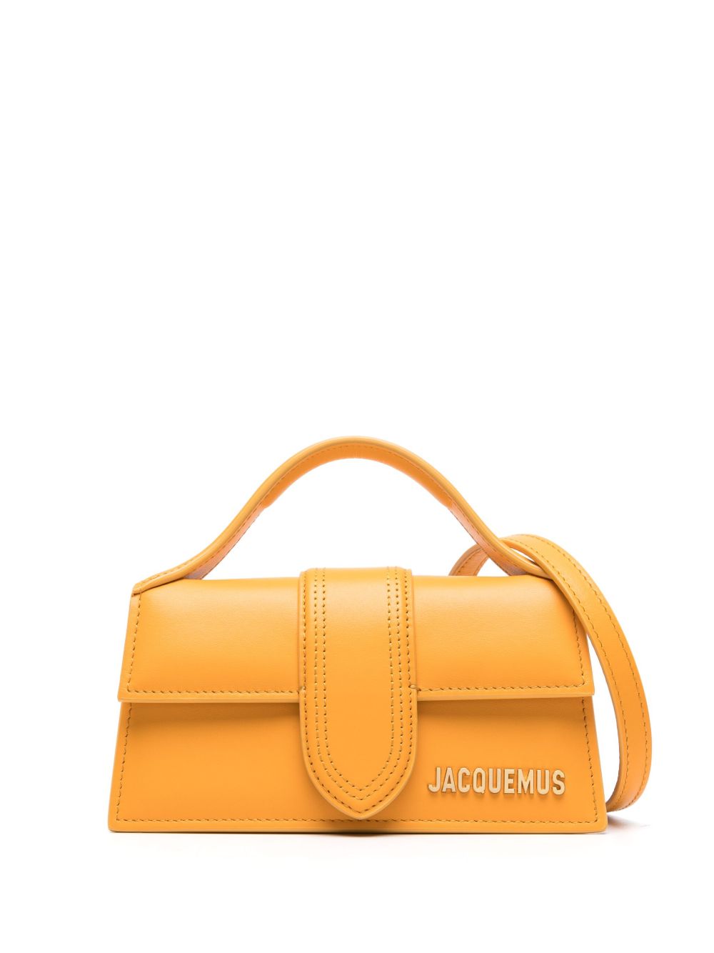 Jacquemus Le Bambino 皮质手提包 - 黄色