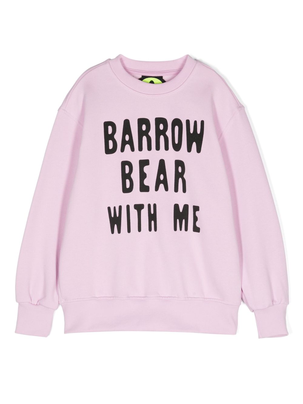 Barrow kids logo印花卫衣 - 粉色