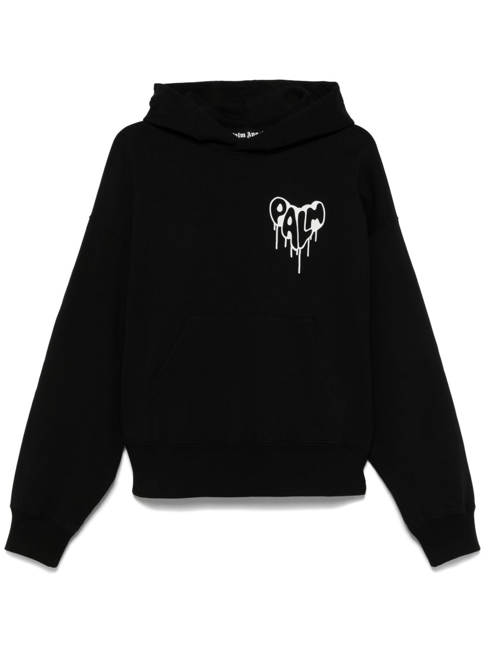 Palm Angels Double Dripping 连帽衫 - 黑色