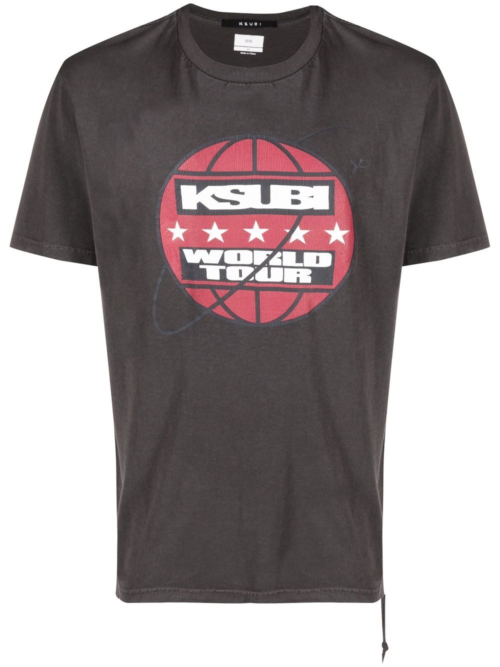 Ksubi Tour Biggie 棉T恤 - 黑色