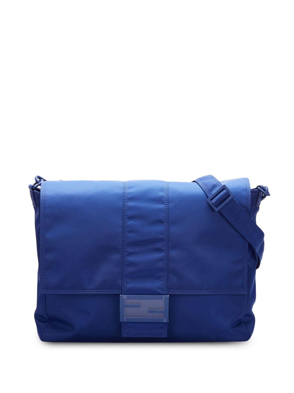 Fendi Pre-Owned FF Lock 斜挎包 - 蓝色