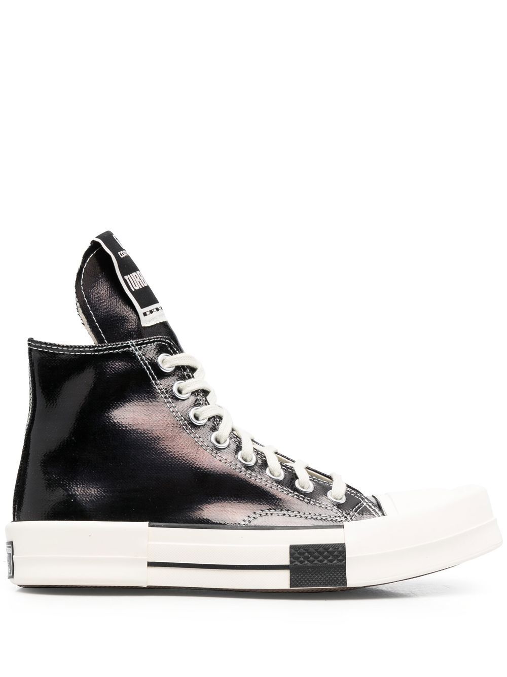 Converse Topsx Rick Owens DRKSHDW TURBODRK Chuck 70 高帮运动鞋 - 黑色