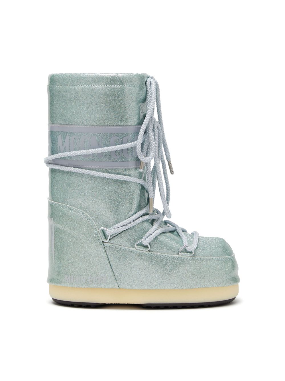 Moon Boot Kids Icon Glitter 雪靴 - 蓝色