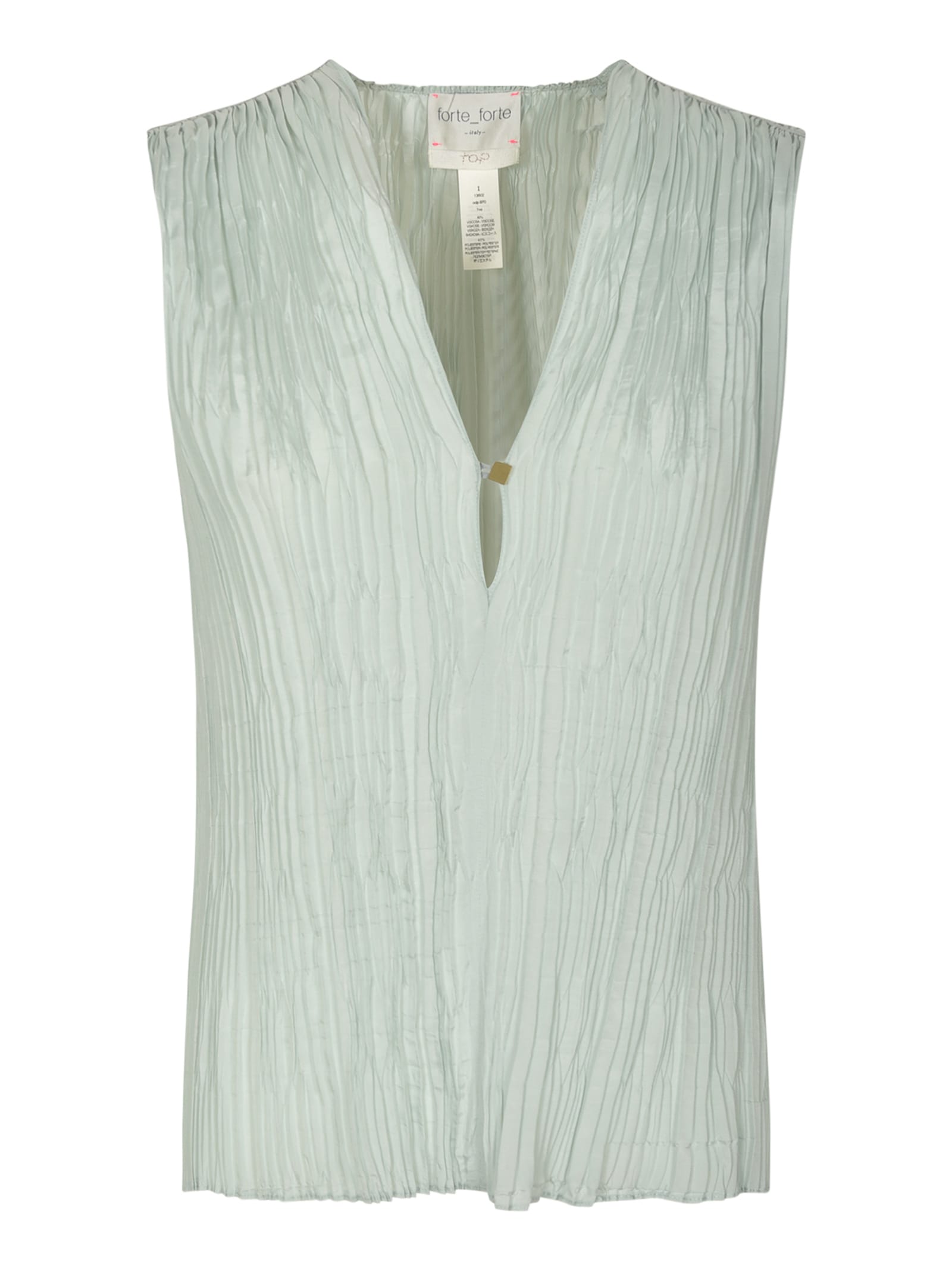 Forte_Forte Crepe V-neck Top