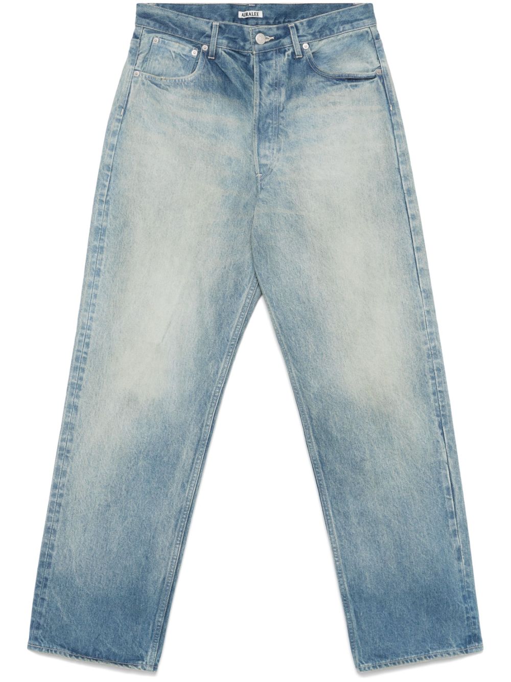 Auralee Selvedge 牛仔裤 - 蓝色