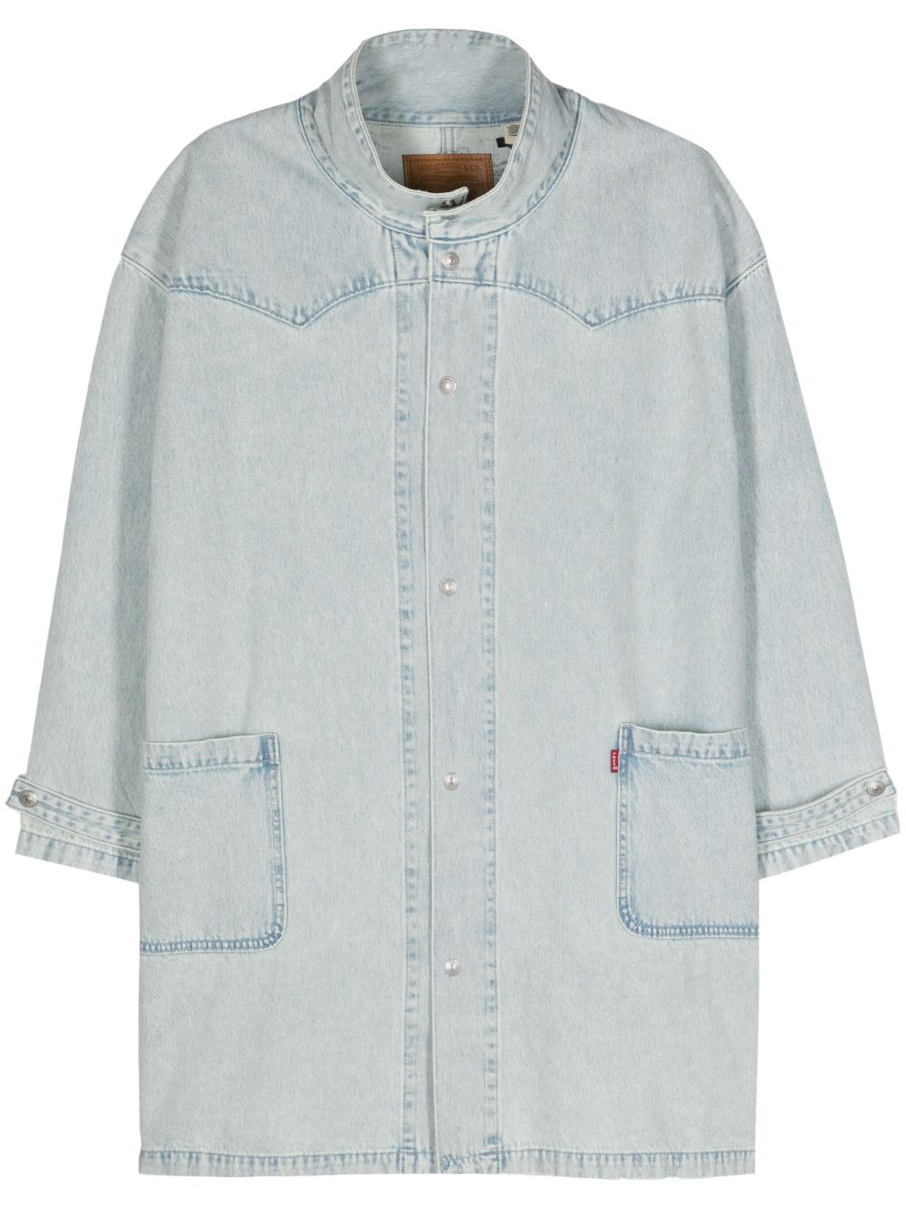 Levi's 西部风牛仔大衣 - 蓝色