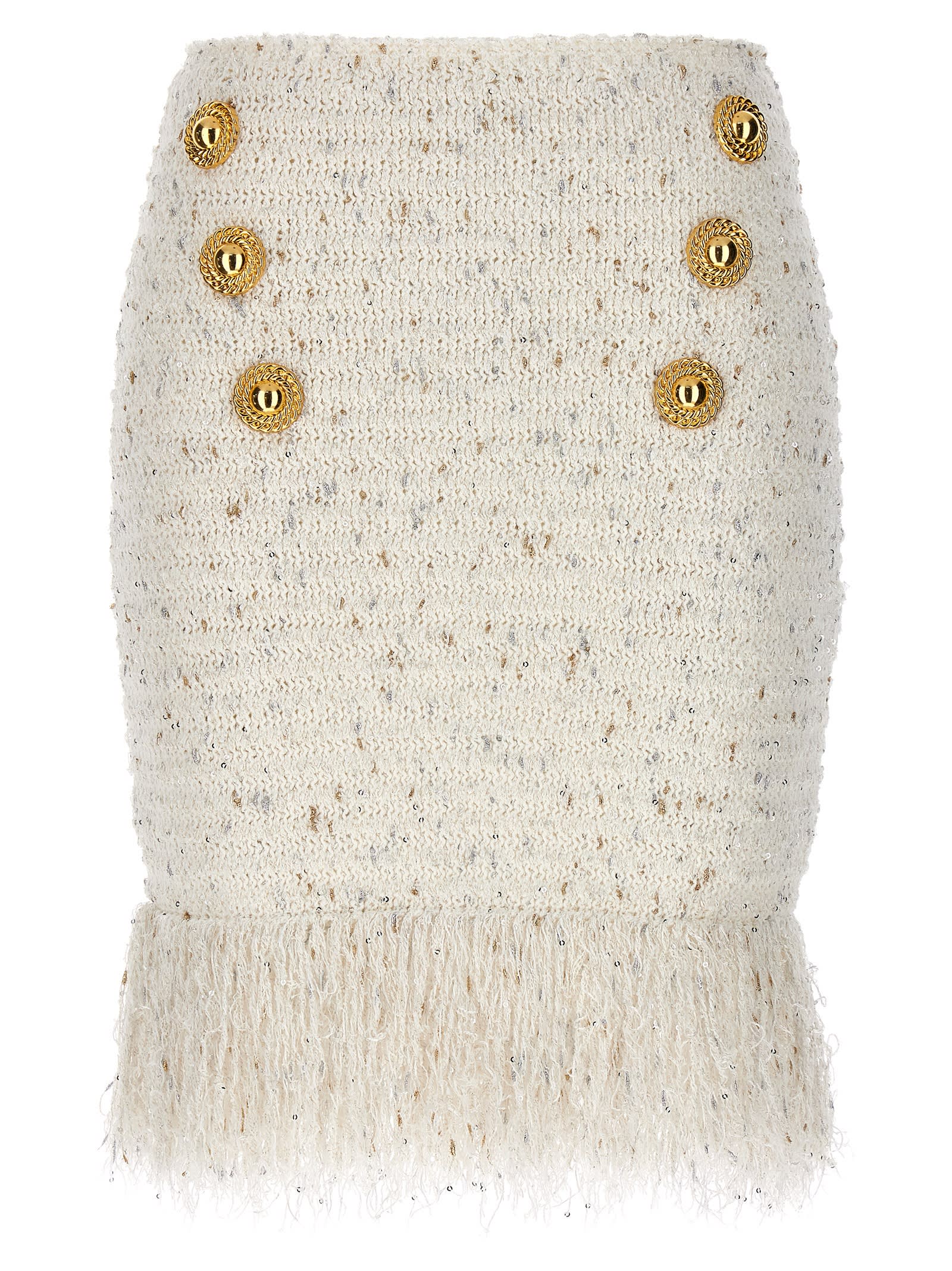 Balmain Tweed Skirt