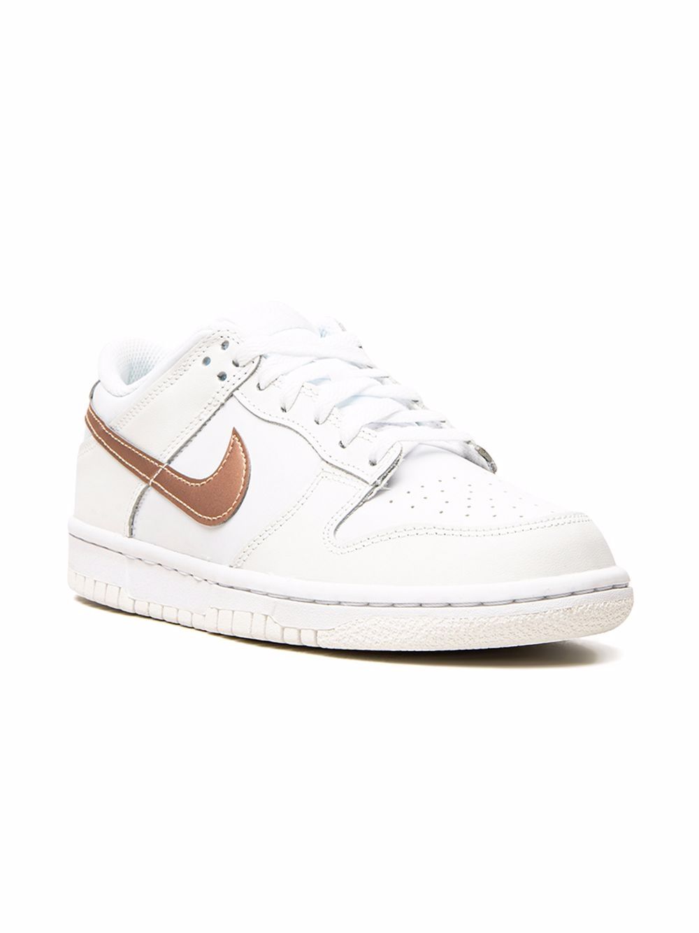 Nike Kids Dunk Low 板鞋 - 白色