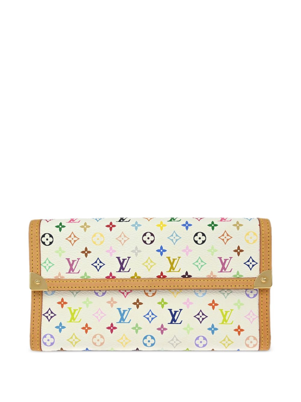 Louis Vuitton Pre-Owned Porte Tresor International 钱包（2007年典藏款） - 白色