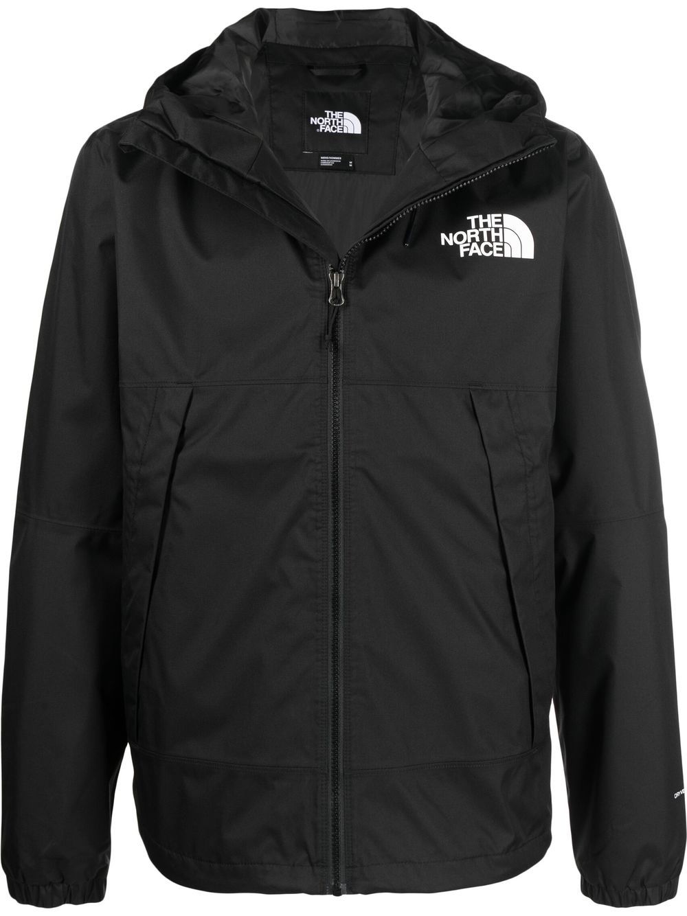 The North Face Moutain Q logo印花防风衣 - 黑色