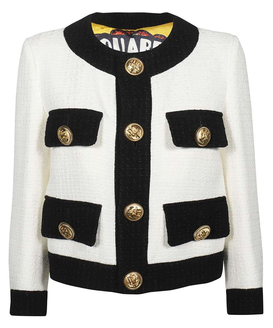 Dsquared2 格纹西装外套