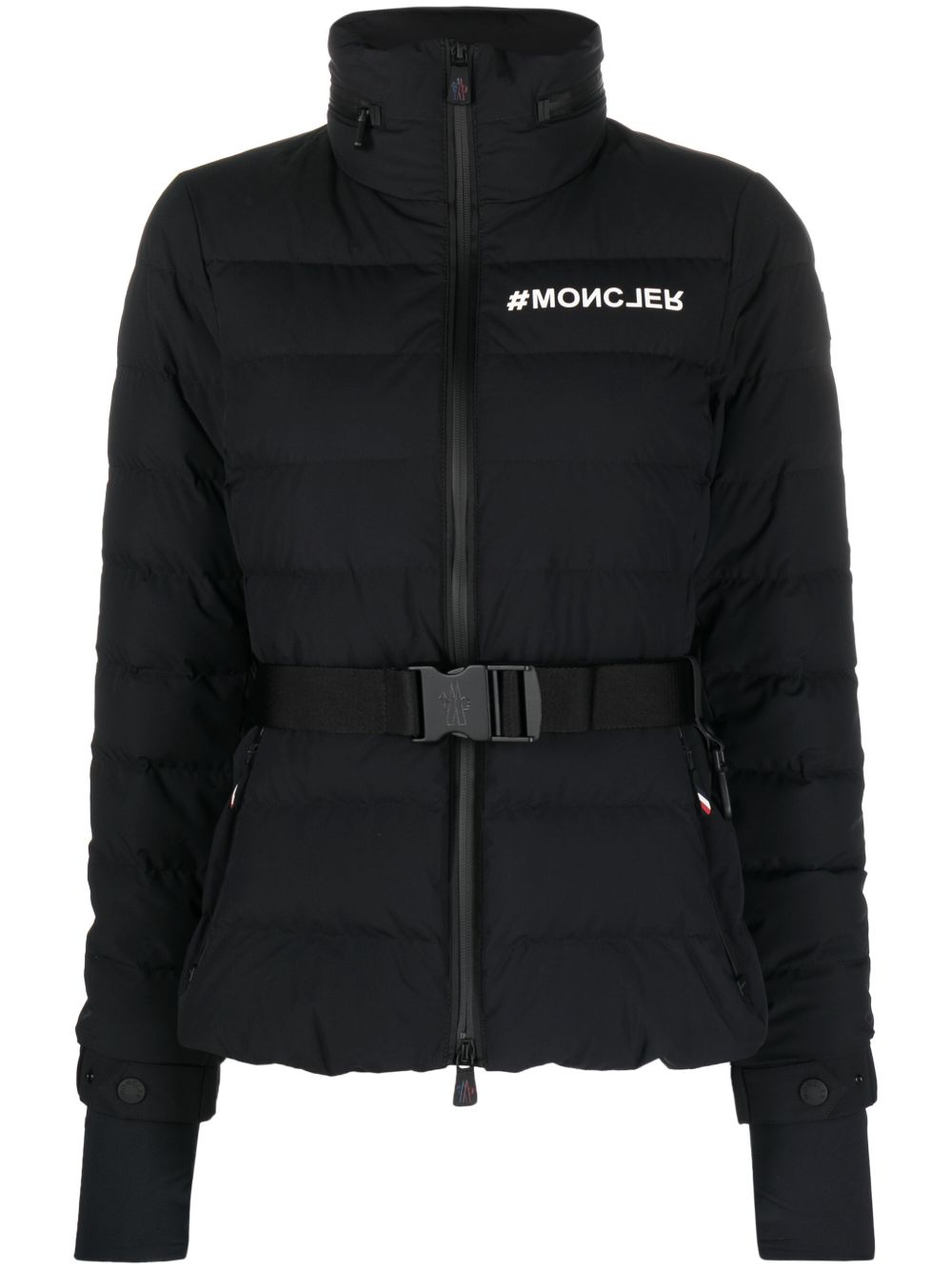 Moncler Grenoble Bettex 滑雪羽绒夹克 - 黑色