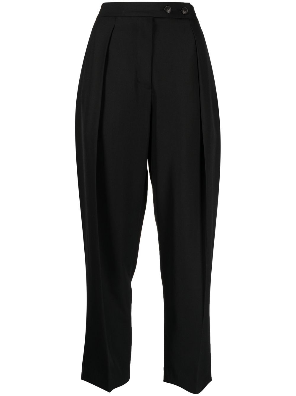 3.1 Phillip Lim 高腰锥形裤 - 黑色