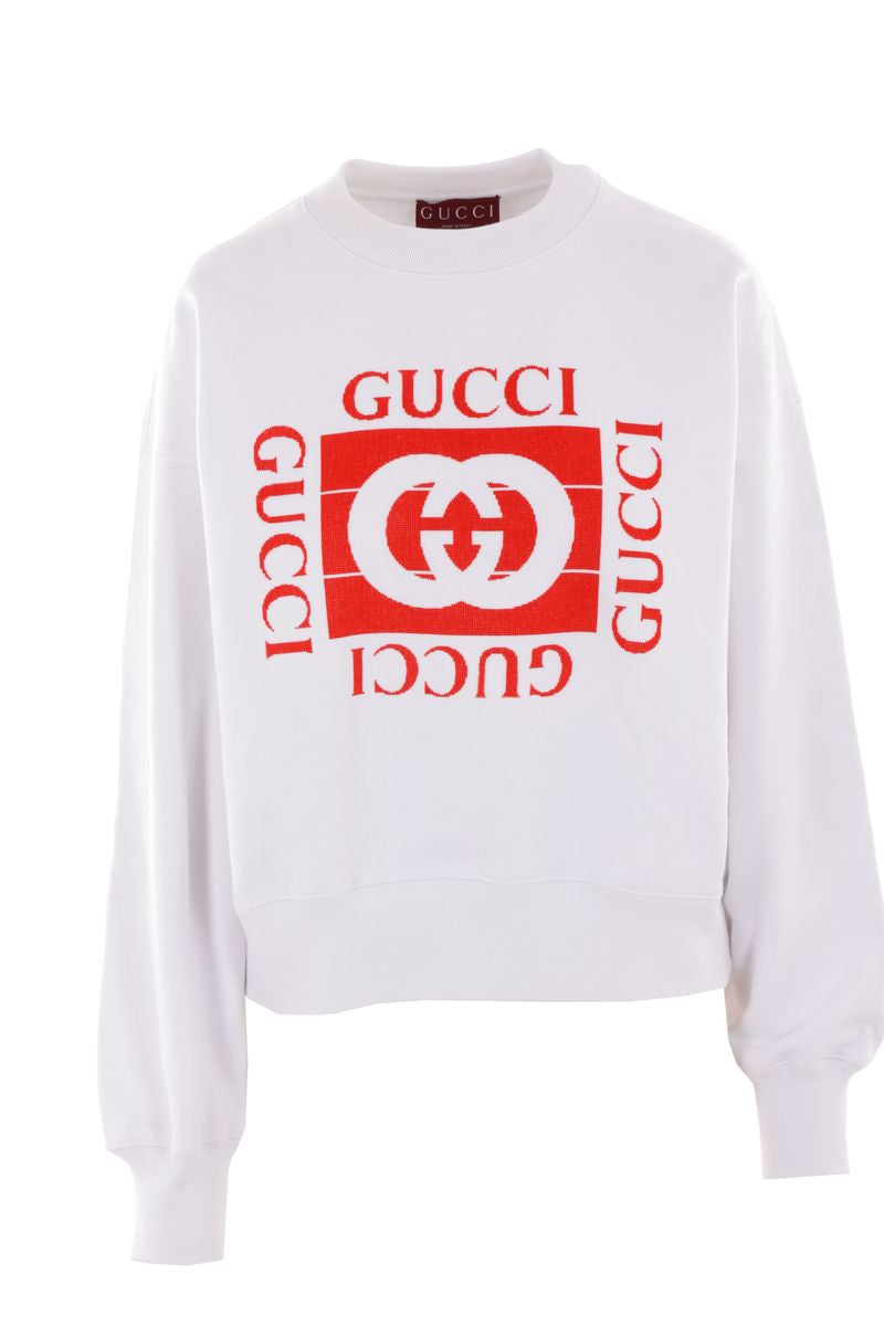 Gucci Cotton Crew-Neck Sweatshirt