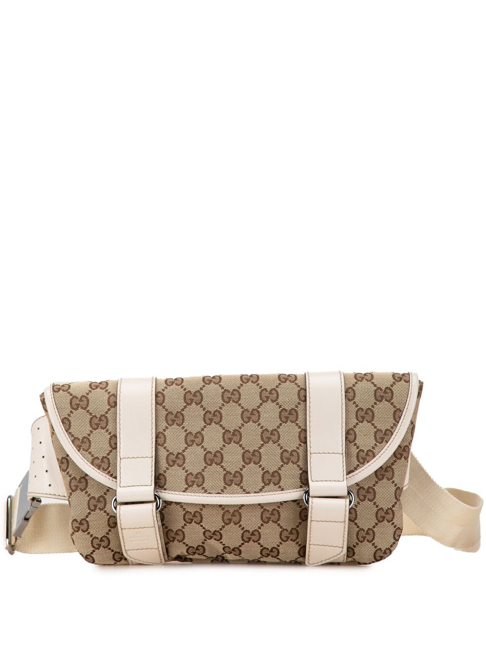 Gucci Pre-Owned GG Canvas 手提包（2000-2015年典藏款） - 褐色